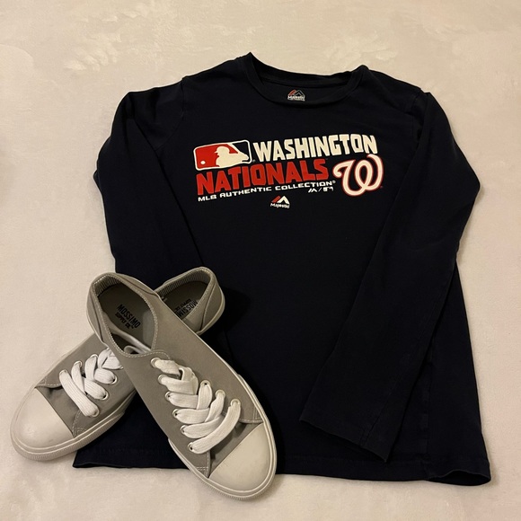Washington Nationals youth long sleeve T Shirt - Picture 1 of 7